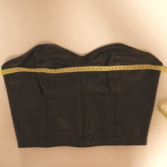 Vintage Leather Bustier - Picture 3 of 6